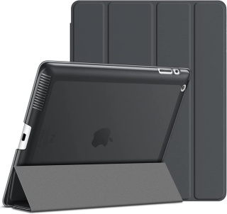 Etui z Klapką Smartcase do iPad 2 / iPad 3 / iPad 4 Dark Grey