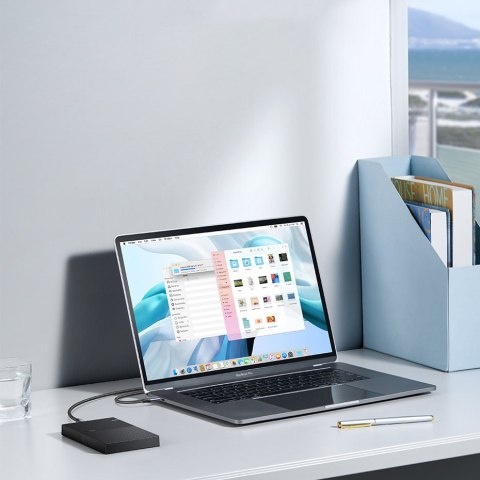 Kabel USB C - Micro USB B 3.0 5Gb/s 3A 2m Ugreen US565 - szary