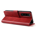Etui Braders Wallet do Motorola Moto G53 5G / G13 4G / G23 czerwone