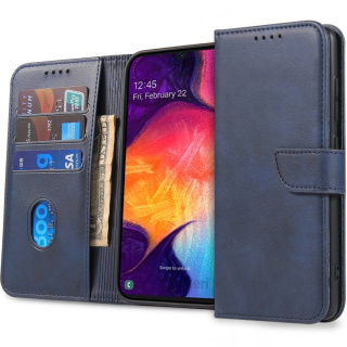 Etui Braders Wallet do Motorola Moto G53 5G / G13 4G / G23 granatowy