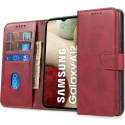 Etui Braders Wallet do Samsung Galaxy A12 czerwone