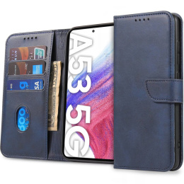 Etui Braders Wallet do Samsung Galaxy A53 5G granatowy