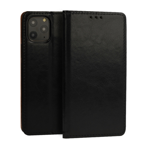 Etui Magnet Case Wallet portfel z klapką + Szkło Płaskie do iPhone 11 Pro Max