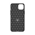 Etui Carbon Case do iPhone 15 Plus elastyczny czarny