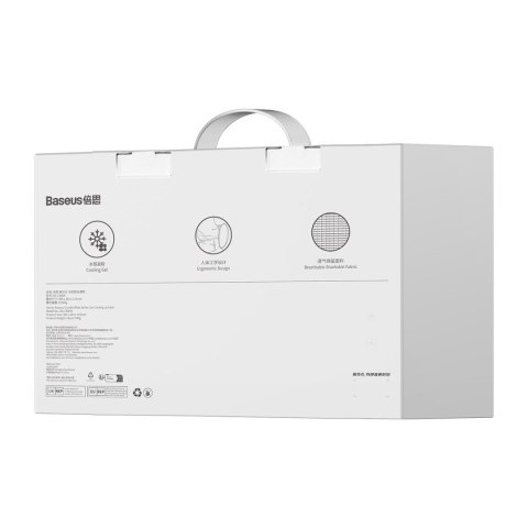 Poduszka lędźwiowa do samochodu Baseus ComfortRide - niebieska