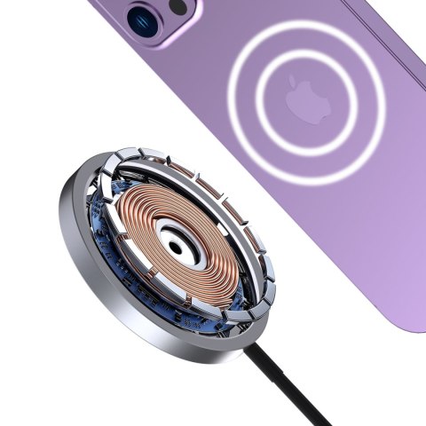 Ładowarka indukcyjna MagSafe 15W Dudao - czarna