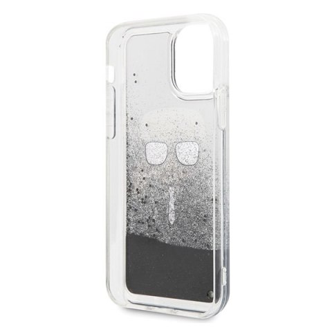 Etui Karl Lagerfeld do iPhone 11 Pro Max czarny/black Iconic Glitter