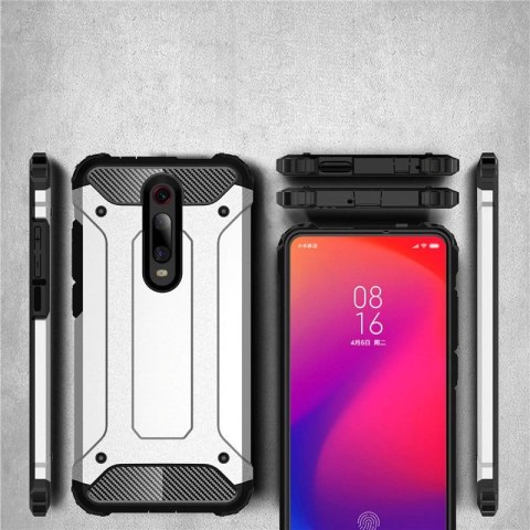 Pancerne hybrydowe etui pokrowiec do Xiaomi Redmi 8A niebieski