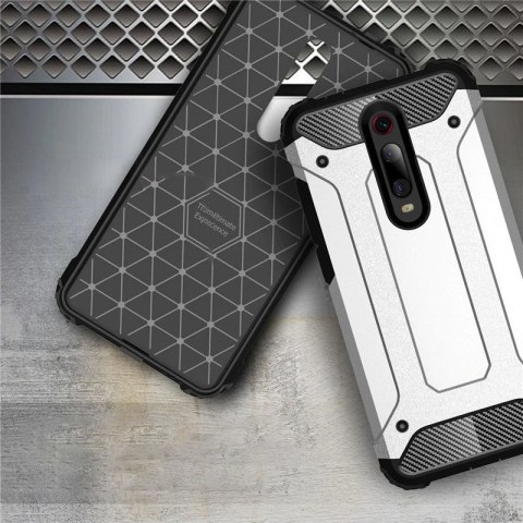 Pancerne hybrydowe etui pokrowiec do Xiaomi Redmi 8A niebieski