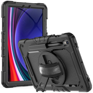 Etui Solid 360 Braders do Galaxy Tab S9 11.0 Black