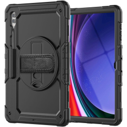 Etui Solid360 Braders do Galaxy Tab S8 Ultra / S9 Ultra 14.6 Black