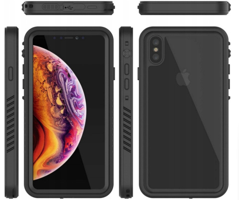 Etui Wodoodporne 360° Braders IP68 do iPhone X / XS