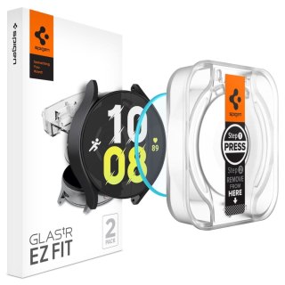 SZKŁO HARTOWANE SPIGEN GLAS.TR "EZ-FIT" 2-PACK GALAXY WATCH 6 (44 MM) CLEAR