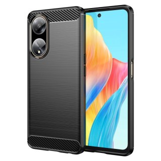 Elastyczne etui pancerne karbon do Oppo A98 5G Carbon Case