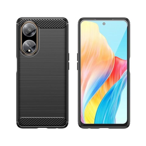 Elastyczne etui pancerne karbon do Oppo A98 5G Carbon Case