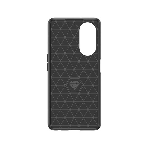 Elastyczne etui pancerne karbon do Oppo A98 5G Carbon Case