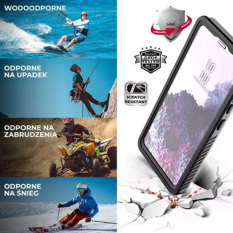 Etui Wodoodporne 360° Braders IP68 do Samsung Galaxy S20 FE