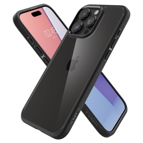 SPIGEN ULTRA HYBRID IPHONE 15 PRO MAX MATTE BLACK