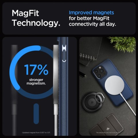 SPIGEN MAG ARMOR MAGSAFE IPHONE 15 PRO MAX NAVY BLUE