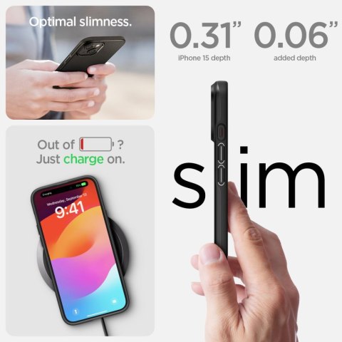 SPIGEN THIN FIT IPHONE 15 BLACK