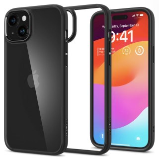 SPIGEN ULTRA HYBRID IPHONE 15 PLUS MATTE BLACK