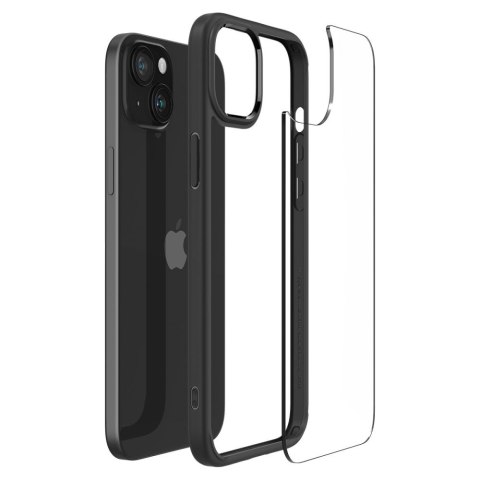 SPIGEN ULTRA HYBRID IPHONE 15 PLUS MATTE BLACK