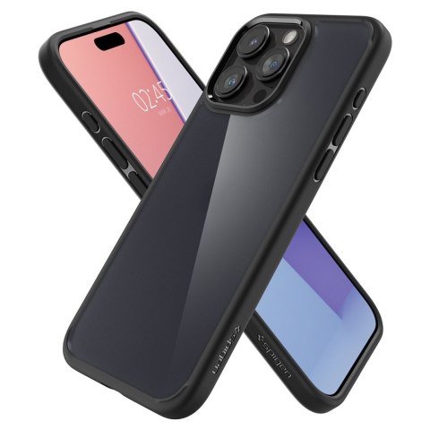 SPIGEN ULTRA HYBRID IPHONE 15 PRO FROST BLACK