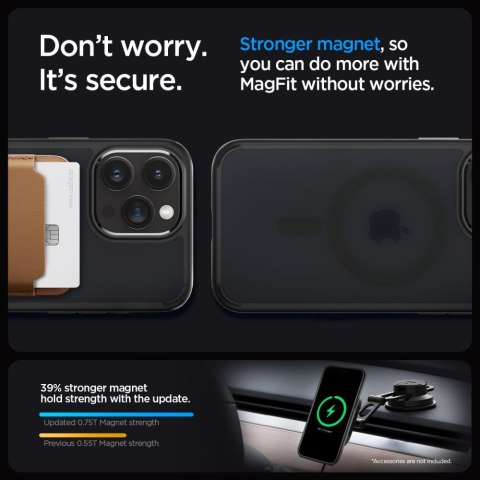 SPIGEN ULTRA HYBRID MAG MAGSAFE IPHONE 15 PRO FROST BLACK