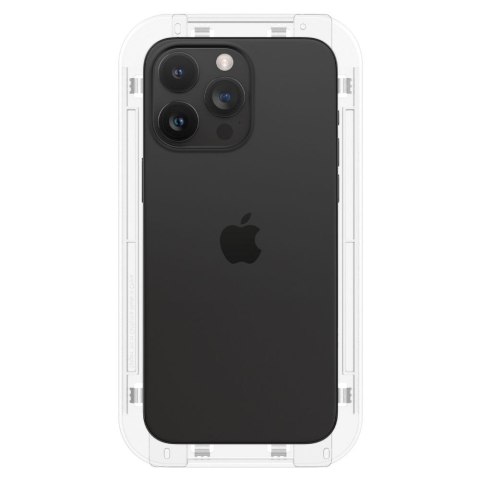 SZKŁO HARTOWANE SPIGEN GLAS.TR "EZ FIT" FC IPHONE 15 PRO BLACK