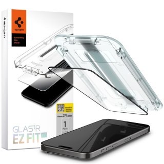 SZKŁO HARTOWANE SPIGEN GLAS.TR "EZ FIT" FC IPHONE 15 PRO MAX BLACK