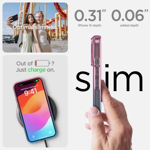 SPIGEN LIQUID CRYSTAL IPHONE 15 GRADATION PINK