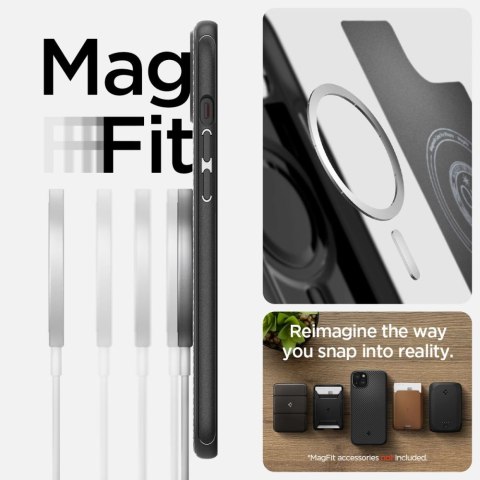 SPIGEN MAG ARMOR MAGSAFE IPHONE 15 MATTE BLACK