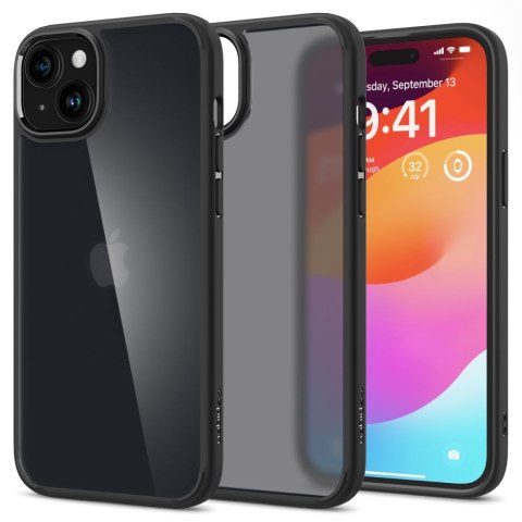 SPIGEN ULTRA HYBRID IPHONE 15 FROST BLACK