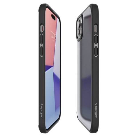 SPIGEN ULTRA HYBRID IPHONE 15 FROST BLACK