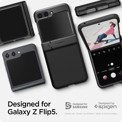 SPIGEN TOUGH ARMOR PRO GALAXY Z FLIP 5 BLACK