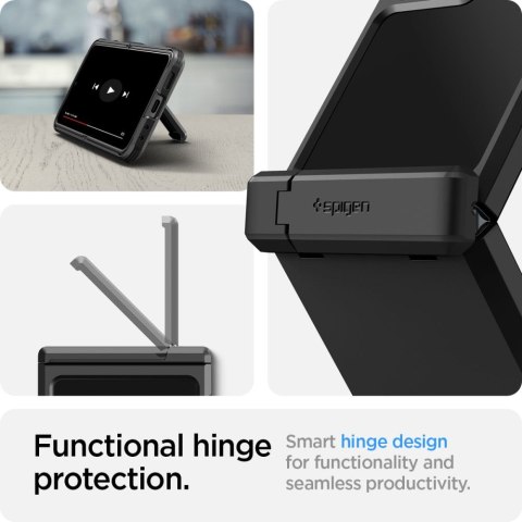 SPIGEN TOUGH ARMOR PRO GALAXY Z FLIP 5 BLACK