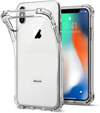 Etui Anti Shock Bezbarwne do iPhone X / XS