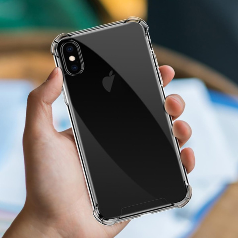 Etui Anti Shock Bezbarwne do iPhone X / XS