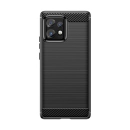 Etui Carbon Case do Motorola Edge 40 Pro elastyczny czarny