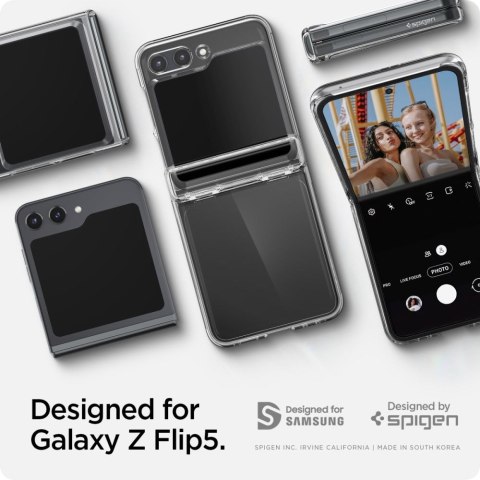 SPIGEN THIN FIT "PRO" GALAXY Z FLIP 5 CRYSTAL CLEAR