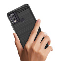 Etui Carbon Case do Nokia C22 elastyczny czarny