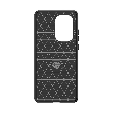 Etui Carbon Case do OnePlus Nord CE3 5G / Oppo K11 5G elastyczny czarny