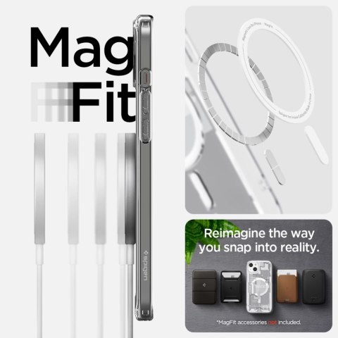 SPIGEN ULTRA HYBRID MAG MAGSAFE IPHONE 15 PLUS ZERO ONE WHITE