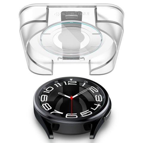 SZKŁO HARTOWANE SPIGEN GLAS.TR "EZ-FIT" 2-PACK GALAXY WATCH 6 CLASSIC (43 MM) CLEAR