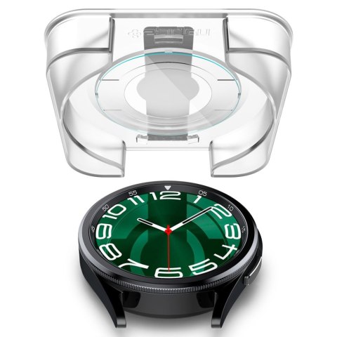 SZKŁO HARTOWANE SPIGEN GLAS.TR "EZ-FIT" 2-PACK GALAXY WATCH 6 CLASSIC (47 MM) CLEAR