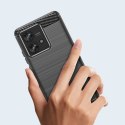 Etui Carbon Case do Motorola Edge 40 Neo elastyczny czarny