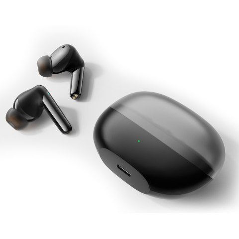 Douszne słuchawki bezprzewodowe Joyroom Jbuds Series JR-BB1 TWS - czarne