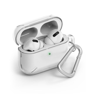 Etui case na słuchawki AirPods Pro + karabińczyk przezroczysty