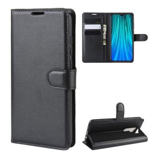 Etui z klapką do Xiaomi Redmi Note 8 Pro czarny