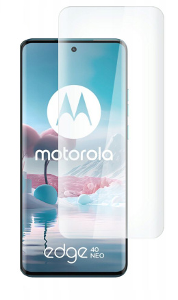 Szkło Hartowane UV + Lampa do Motorola Edge 40 Neo